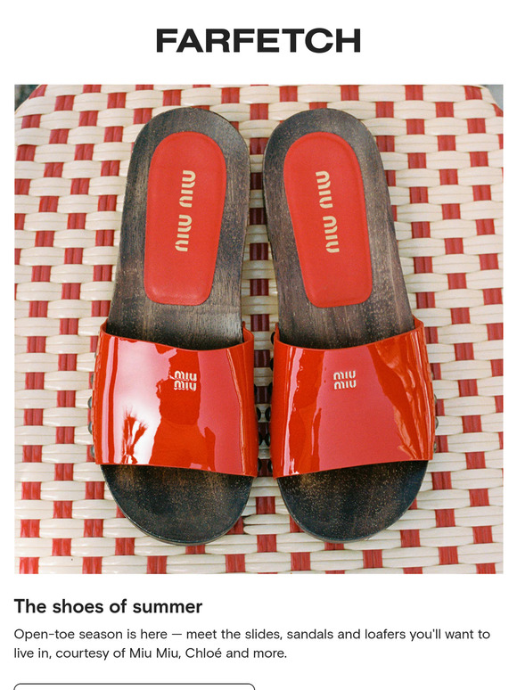 That summer shoe feeling
