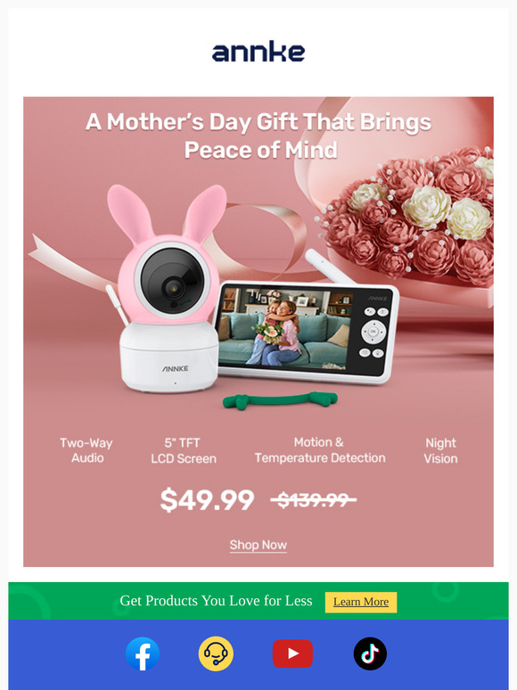 Let Mom Sleep In - The Mother's Day Gift She'll Actually Use♥️