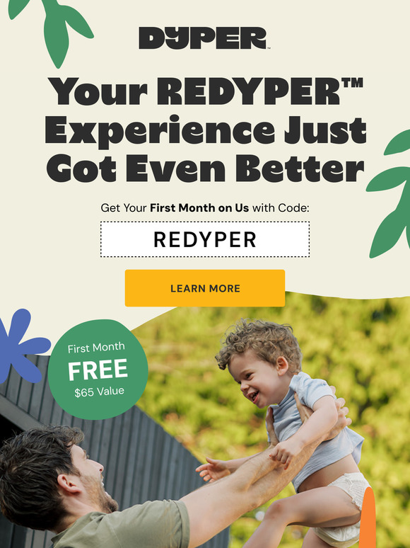 We’ve Revamped our REDYPER Service! 🌿 🌎