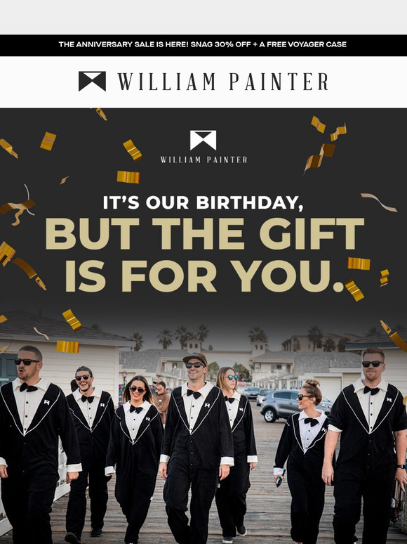 Anniversary Sale 🎉 Grab Your FREE $50 Gift + 30% OFF sitewide!