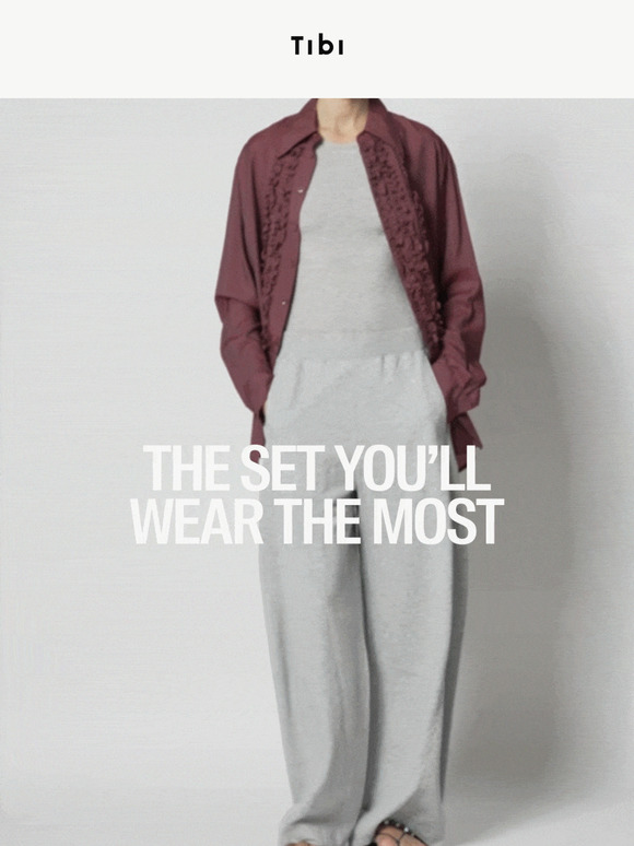 Light Weight Summer Sweatshirting: The Set You’ll Wear the Most