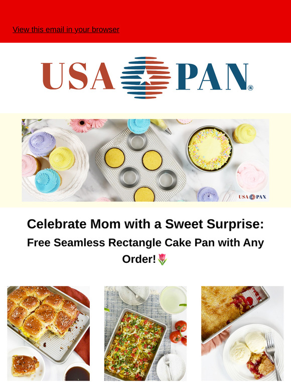 Something Sweet for Mom: Free Cake Pan with Purchase!