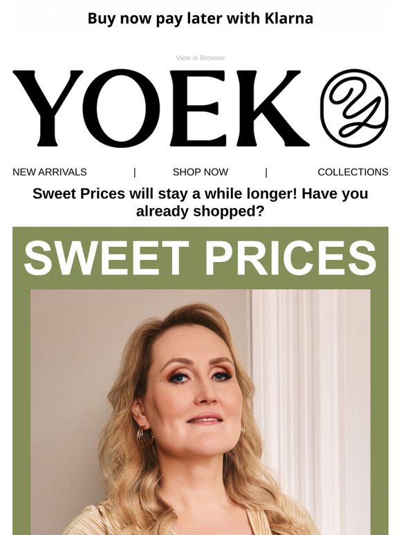 🎉 Good news: Sweet Prices has been extended