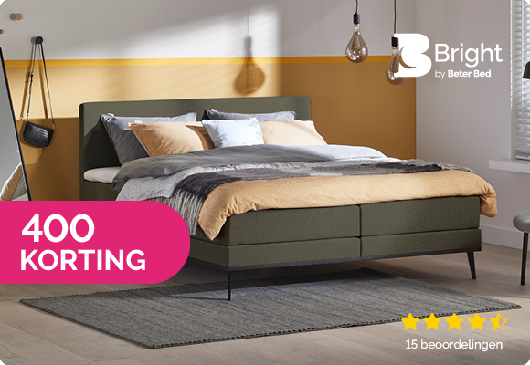 Bekijk de boxspring