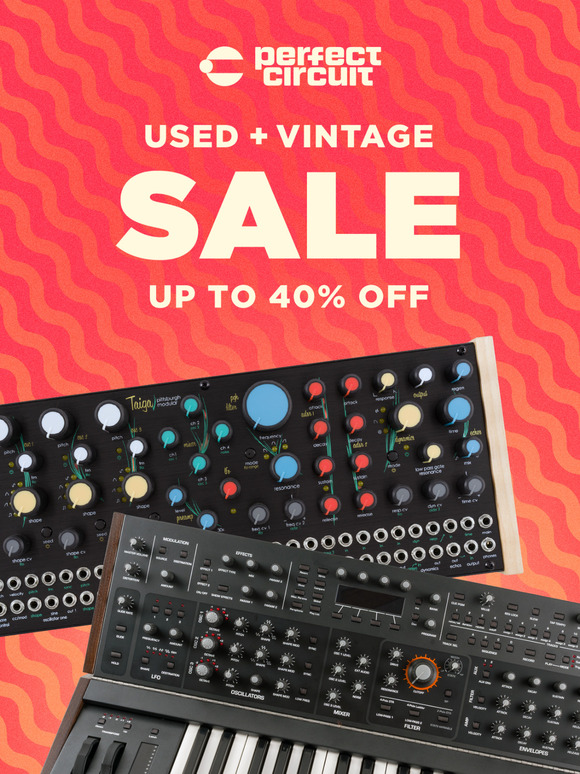 Flash Sale: Wild Deals on Used + Vintage Synths, Modular Gear, and More