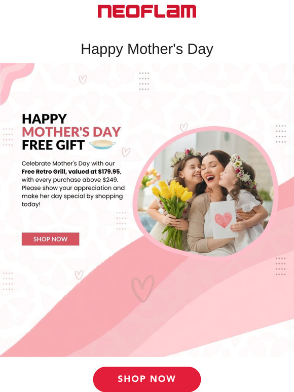 Celebrate Mother's Day with a Free Gift! 🎁