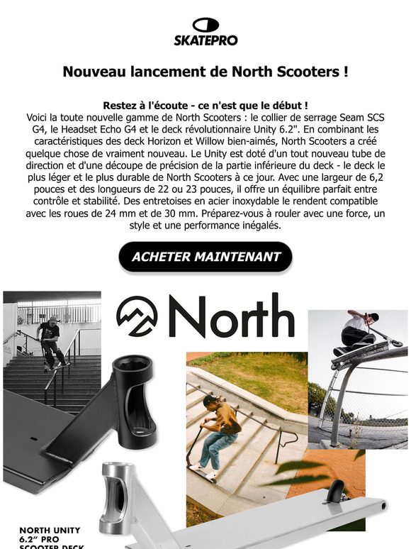 La nouvelle collection de North Scooters vient de tomber !