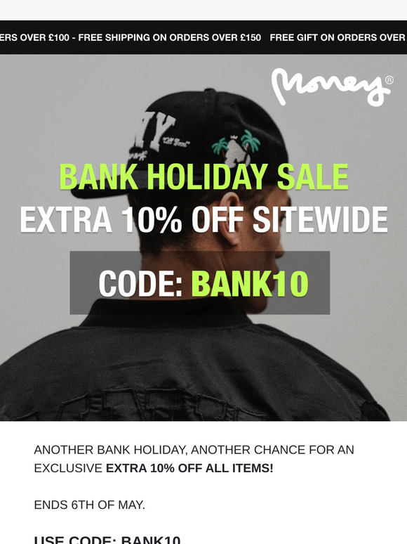 Extra 10% off everything 🔥