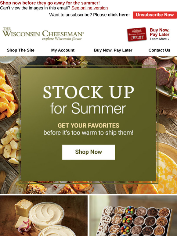 Stock Up on Your Favorite Wisconsin Food Gifts