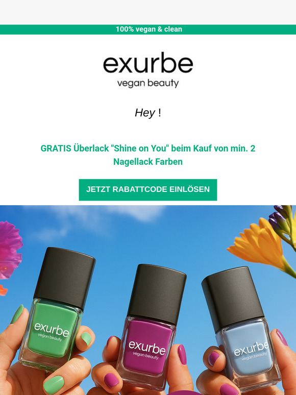 ⭐5-Sterne Bewertung von über 83% der Kundinnen für unseren Nagellack!💅
