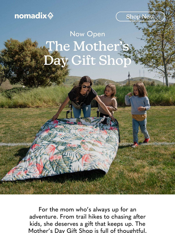 NOW OPEN: Mother's Day Shop