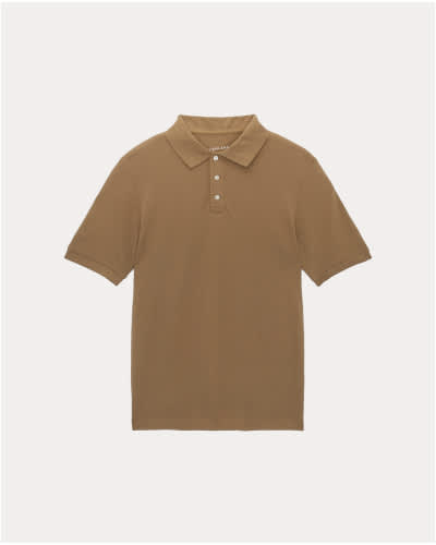 [Image]The Pique Polo | Coconut