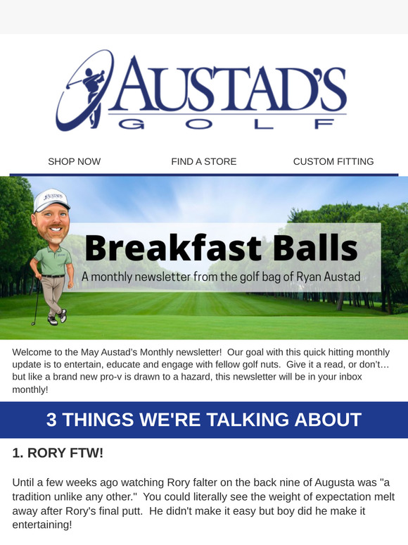 🏌️‍♂️Your May Breakfast Balls Newsletter Is Here!