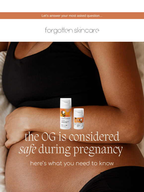 Can you use the OG while pregnant?