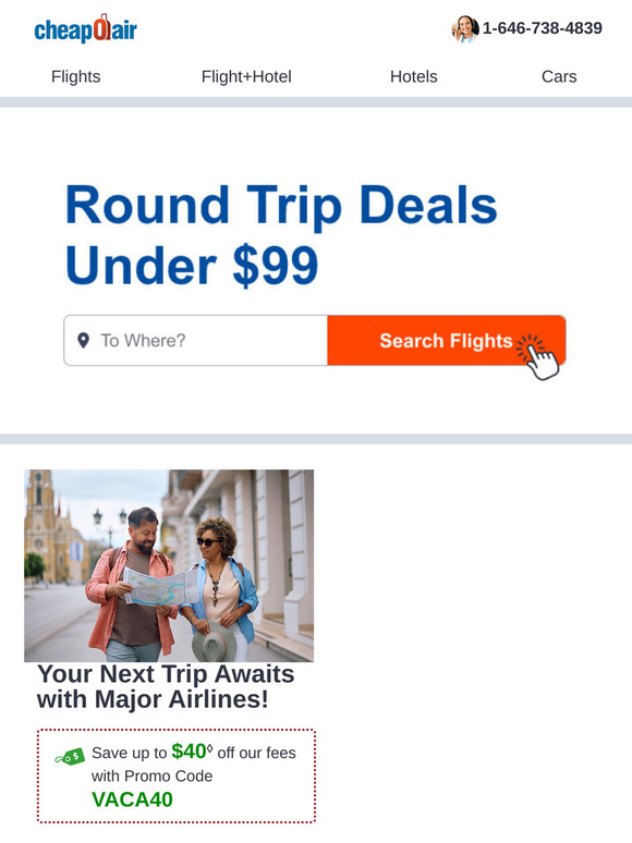 ✈ Your Next Trip Awaits with Major Airlines!