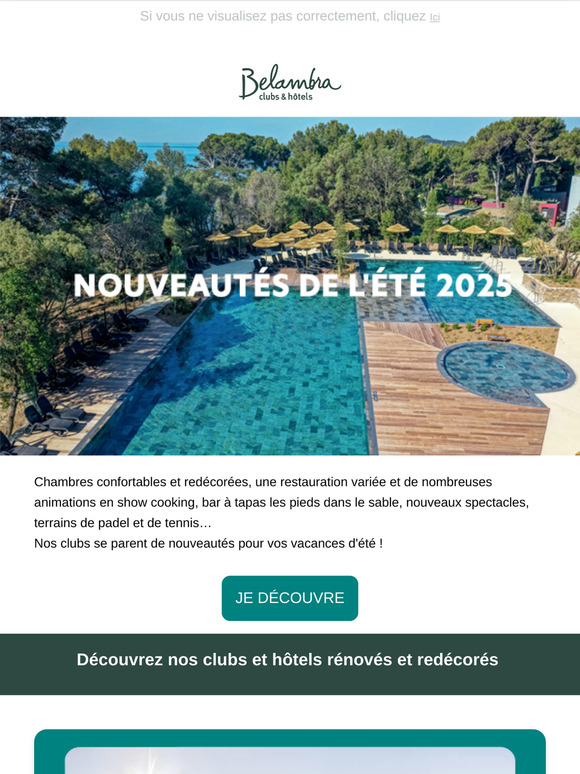 Découvrez nos nouveautés de l'été 2025 !