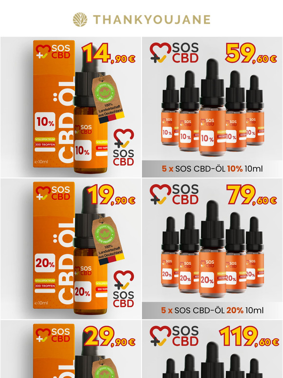 ✅ CBD-ÖL zum SPARPREIS
