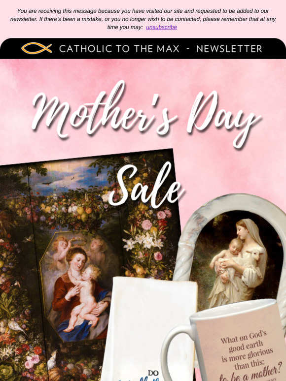 Take your mother shopping with a 25% coupon!