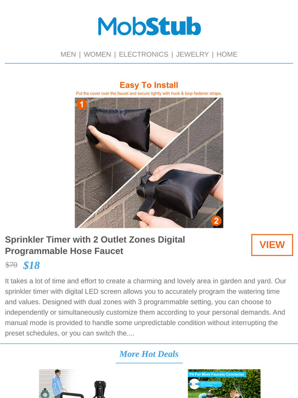 Sprinkler Timer - $18
