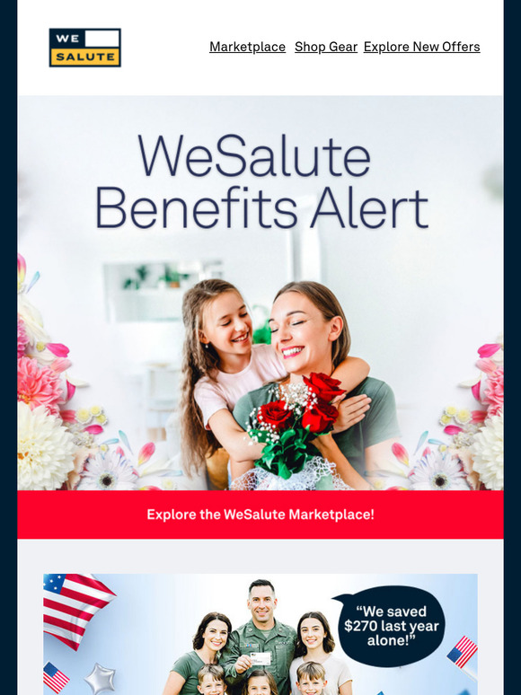 Your WeSalute Benefits: May 2, 2025