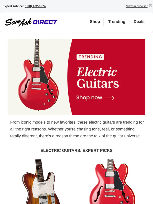 What’s Hot in Electric Guitars? Find Out Here