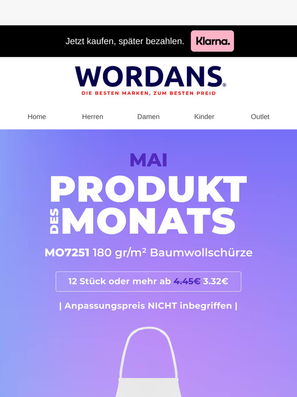 👨‍🍳 Stärke dein Branding mit personalisierten Schürzen – Schon ab 3,43 €!