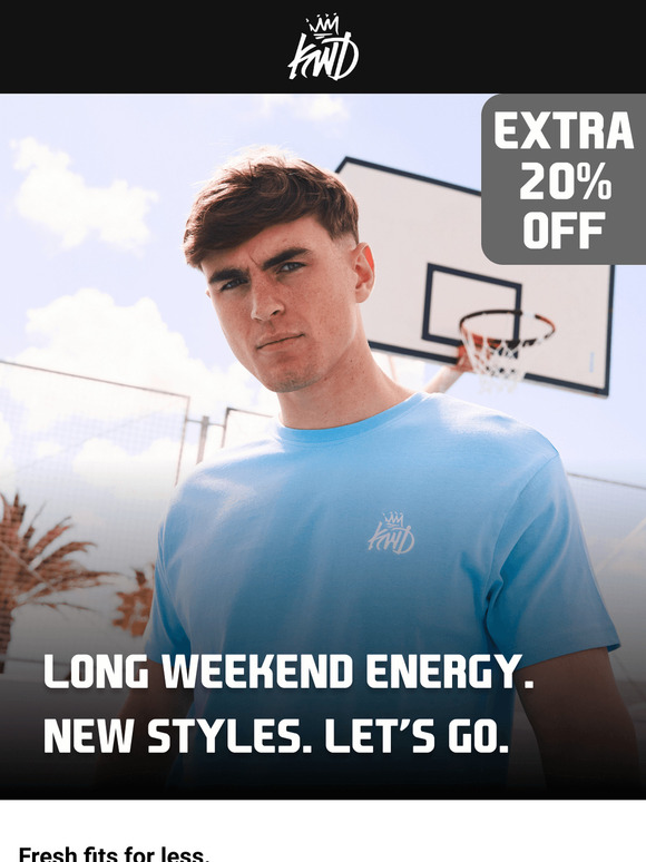 Extra 20% off this bank holiday