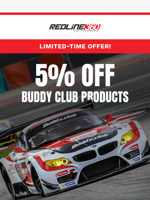Score 5% OFF Buddy Club!