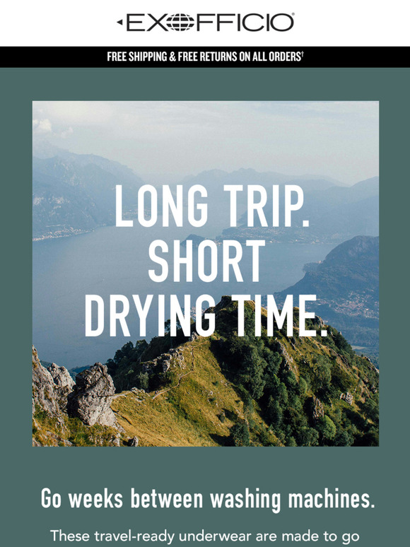 Ready to go far? These undies are