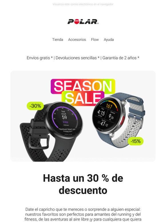 ¡Ahorra hasta un 30 %! 🎉