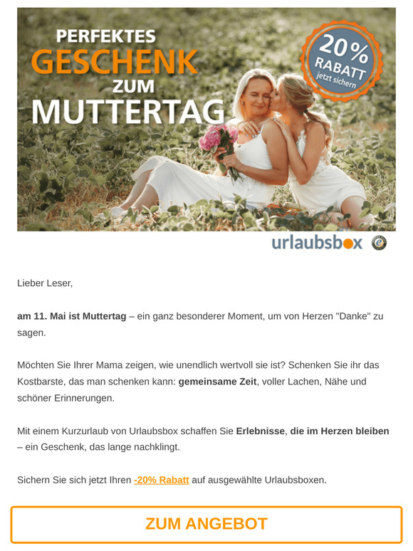 💝 Gemeinsame Erinnerungen statt Blumen  💝