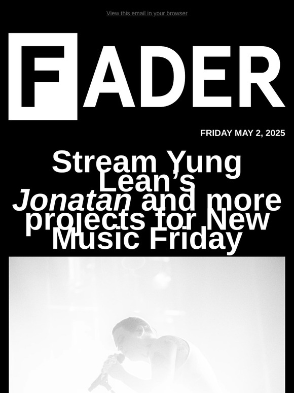 Stream Yung Lean’s "Jonatan" and more projects for New Music Friday