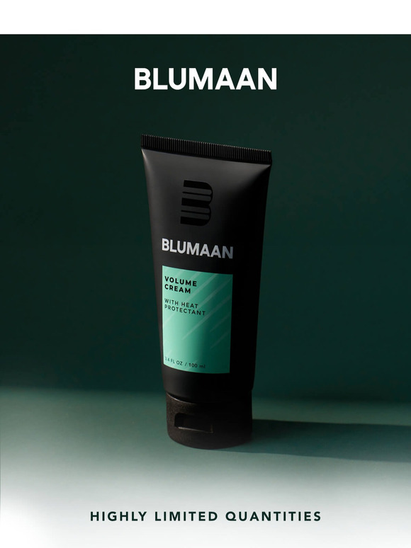 Run don't walk: Volume Cream is back! 🏃‍♂️