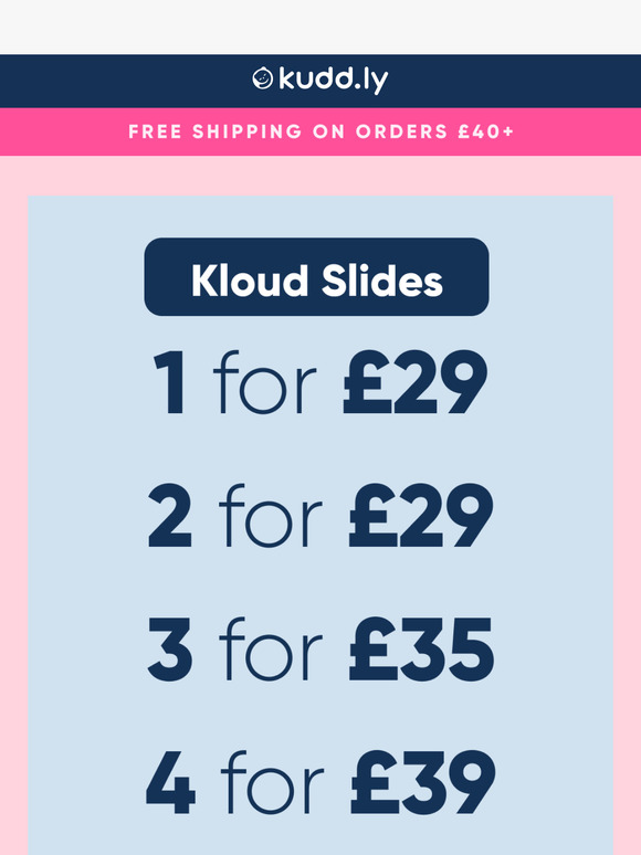 Get your Kloud Slides before they're gone! 👀