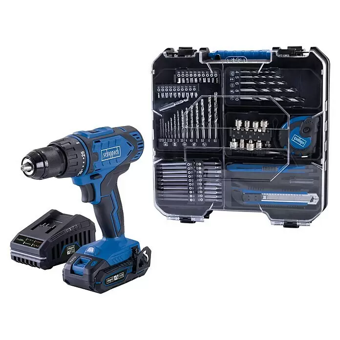 IXES 20V Akku-Bohrschrauber-Set C-DTB74/1-X