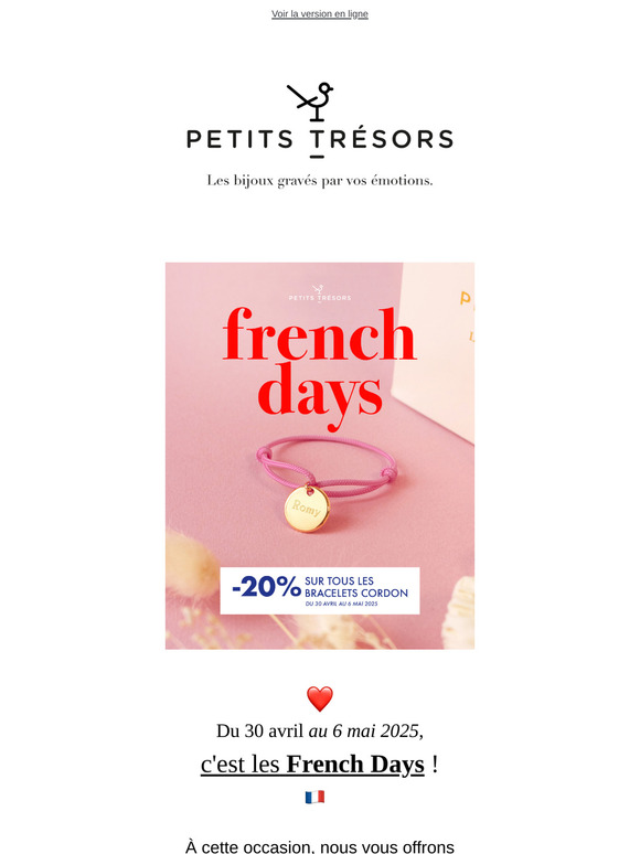 🌟 Cette semaine, profitez des French Days 💫