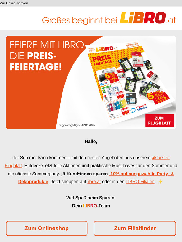 Entdecke das neue Flugblatt sowie tolle Angebote 🎉