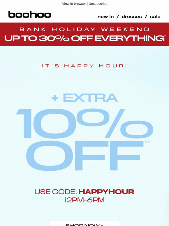 It's HAPPY HOUR 🤑