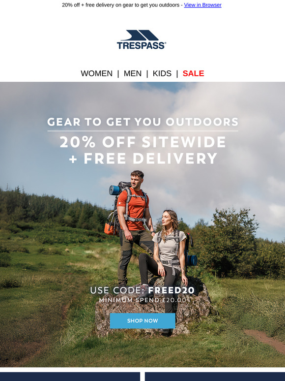 Save on Hiking, Camping & More