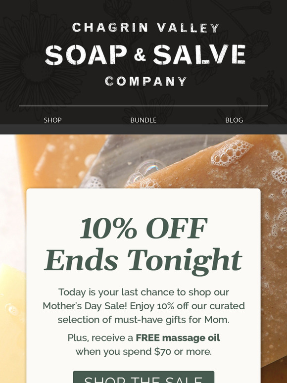 Final Call For The Mother's Day Sale 🏃