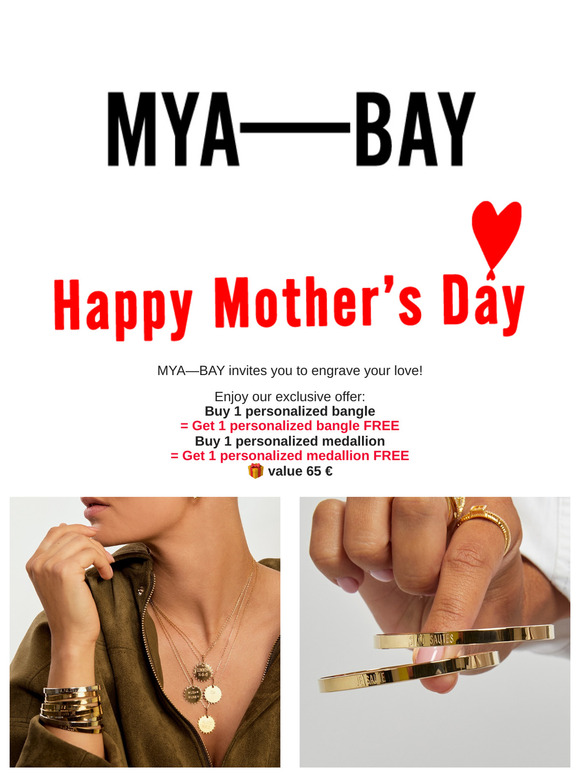 MOTHER’S DAY ❤️ Necklaces & bracelets at sweet prices