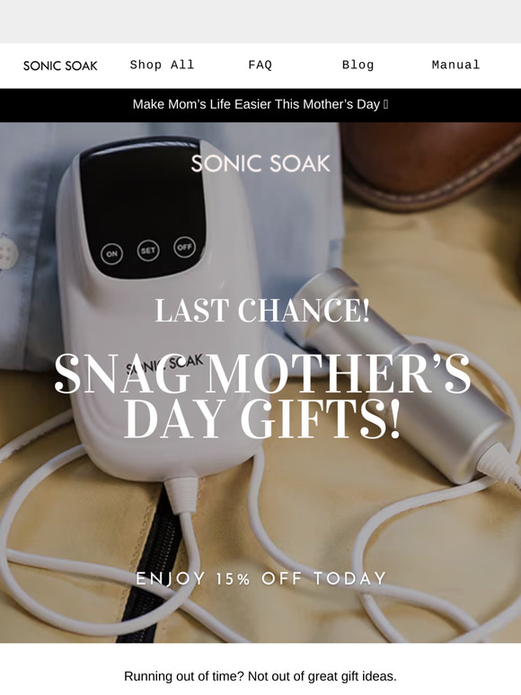Give Mom the Gift of Effortless Clean – Ends Soon!