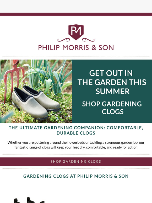 Garden in Comfort 🌼 Shop our best selling Gardening Clogs