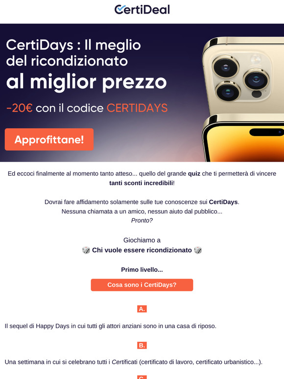 I CertiDays sono arrivati! 🎉