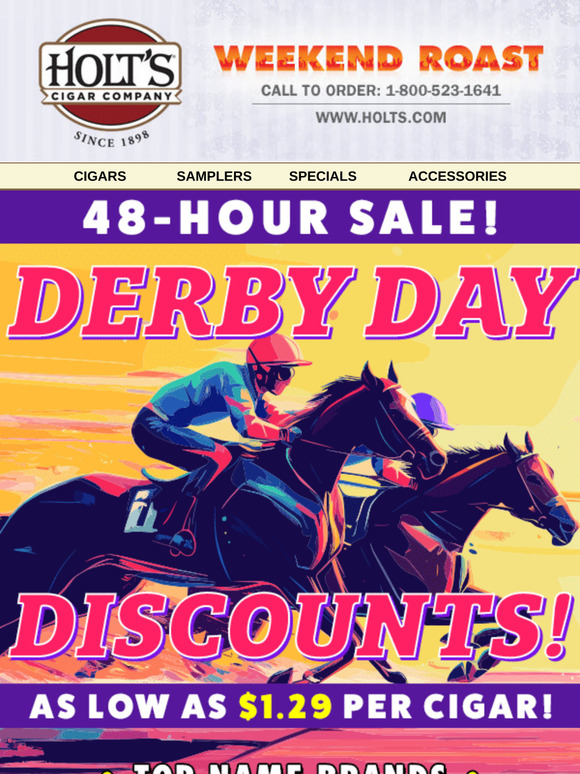 🏇🏽Derby Day Discounts: Save up to 88% off on over 150 winning deals + FREE Shipping!