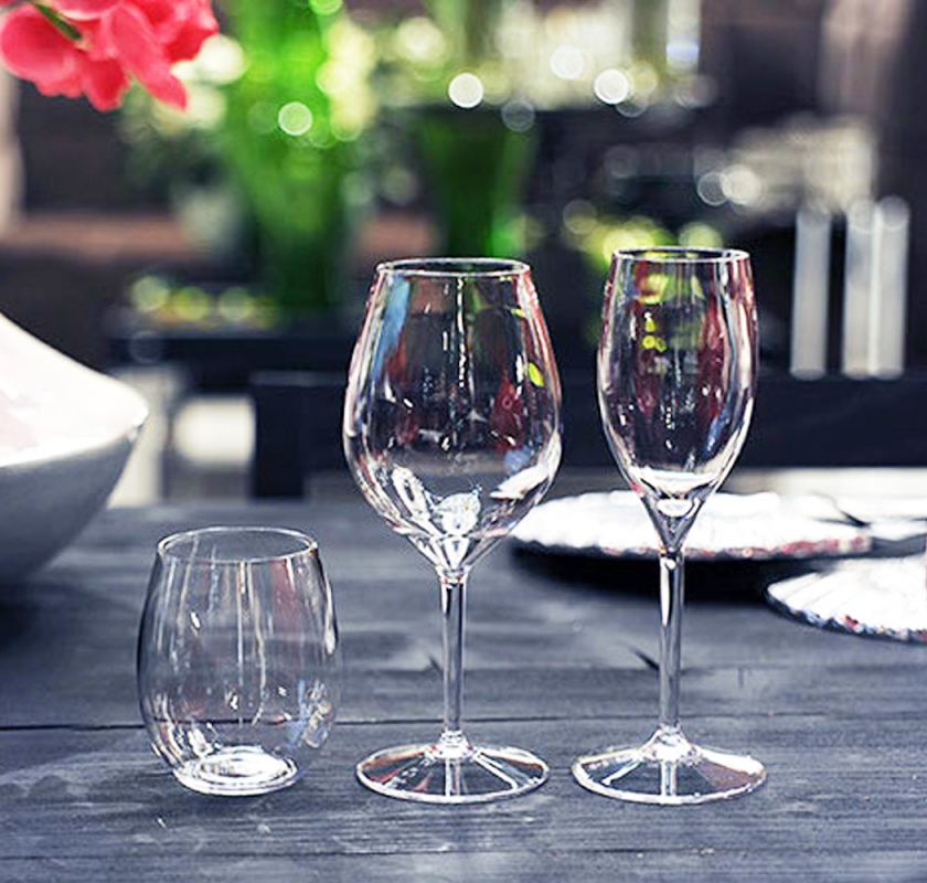 Glas i plast