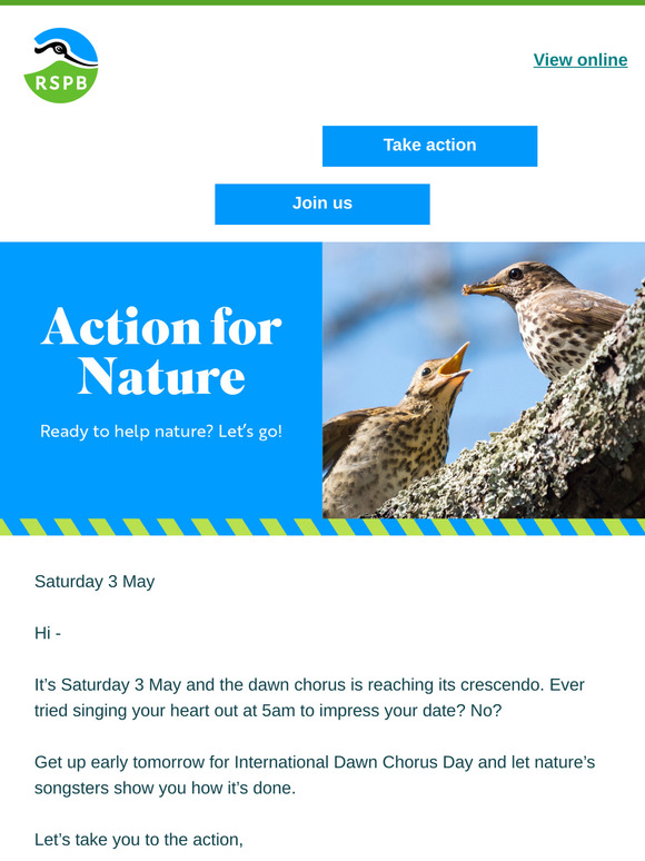 Your Saturday morning nature fix