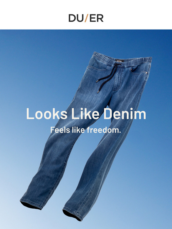 Our lightest denim yet is flying fast