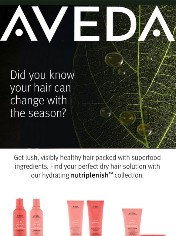 Did you know your hair can change with the season?