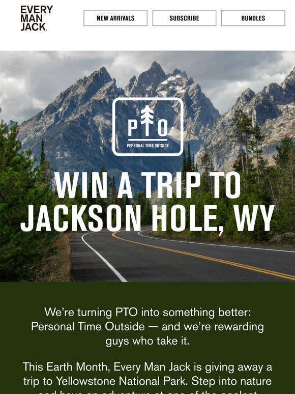 Win a trip to Yellowstone